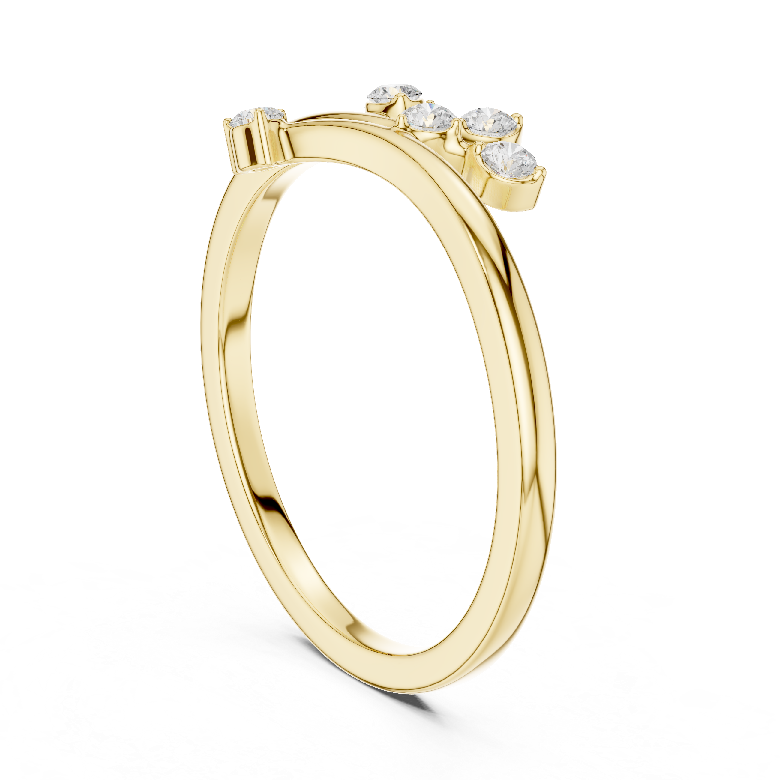Nature Inspired Vine Branch Ring