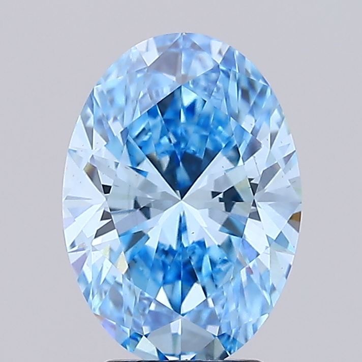 3.08 oval  vs1 ex ex none LAB_GROWN Diamond