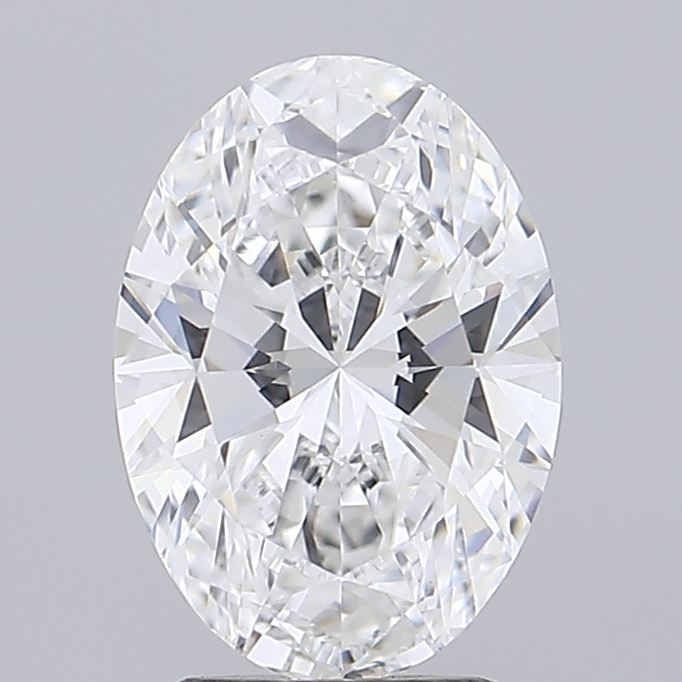 2.5 oval e vvs2 ex ex none LAB_GROWN Diamond