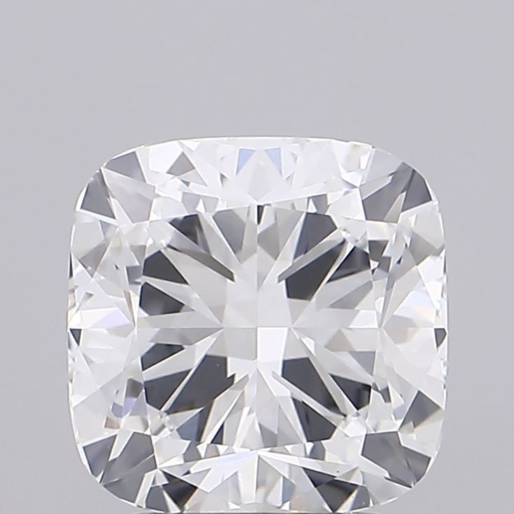 3.08 cushion e vvs2 ex ex none LAB_GROWN Diamond