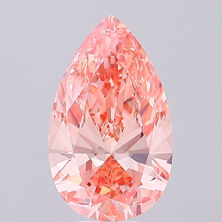 8.02 pear  vs1 ex ex slight LAB_GROWN Diamond